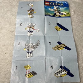 LEGO Legends of CHIMA: Ewar's Acro Fighter (30250) Complete Manual