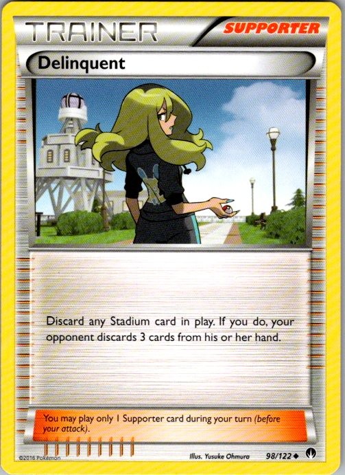 XY - BREAKpoint #98/122 Delinquent