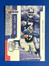 2001 Fleer Game Time Football Ron Dayne New York Giants #68