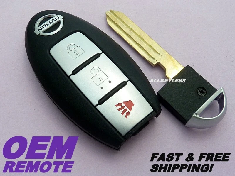 ontto Custodia portachiavi adatta per Nissan X-Trail T32 T33 Qashqai J12 Ariya Altima Teana Juke 2022 2023 metallo chiave auto custodia portachiavi custodia 3 tasti B argento