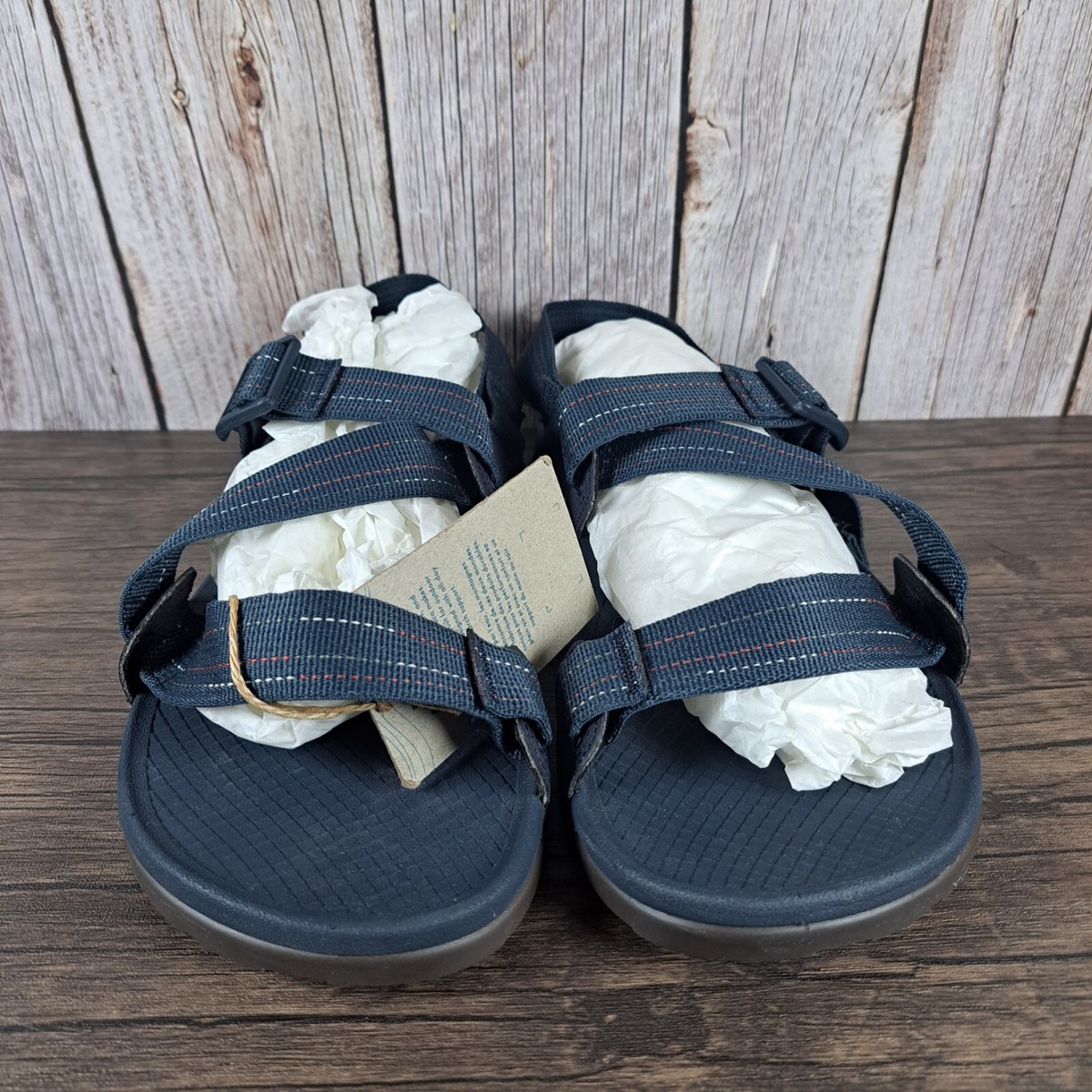 Chaco Lowdown Strappy Active Sandals Mens Size 9 Navy Style JCH107273 Adjustable Chaco Mens Lowdown Active Sandal Size 13 Blue | Mercari main image 3