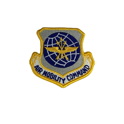 AIR MOBILITY COMMAND Unit Patch - Color - Veteran Owned Business