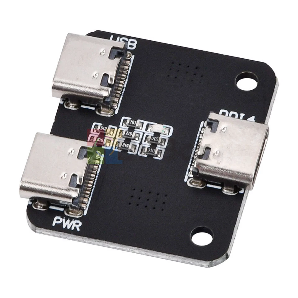 Power Splitter Power Distributor Board for Raspberry Pi 4 USB 1to2 Module Type-C - Image 2 of 4