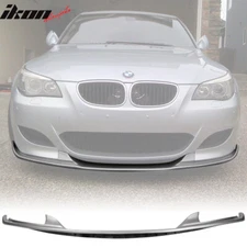 Fits 06-10 BMW E60 M5 H Style Front Bumper Lip Painted #354 Titansilver Metallic