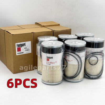 6Pack Fleetguard FS19624 Fuel Filter / Water Separator Cummins US Free Shipping