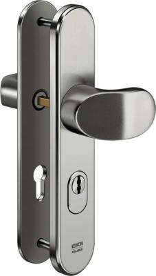 IKON Stahl-Schutzbeschlag S408 Winkelknauf/Drücker Türbeschlag ASSA ABLOY