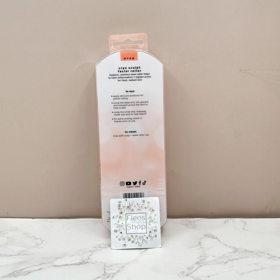 Rodillo facial Cryo Sculpt Real Techniques - sellado y auténtico Foto 3 de 3