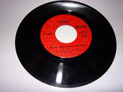 45'' Stonewall Jackson: Push The Panic Button / Waitin For Dawn Till Dawn / 1971