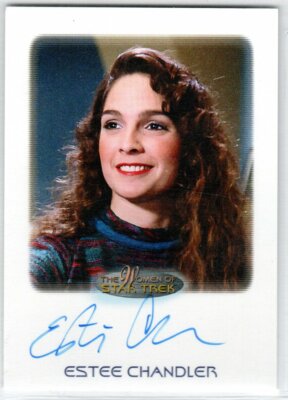 WOMEN OF STAR TREK ART & IMAGES ESTEE CHANDLER AS OLIANA MIRREN WOST