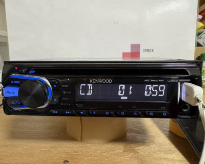 Kenwood U393 CD USB AUX iPod Tested Working JP | eBay