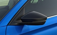 Skoda Spiegelkappen Metallic Schwarz Kamiq Scala Außenspiegelkappen 654072530