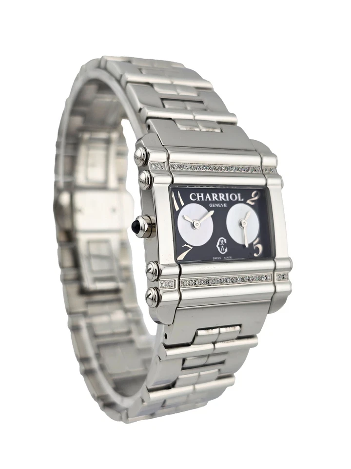 Charriol Geneve Swiss Luxury Stainless Steel Women's  Watch - CDT-81-1-60-DT01 - Image 3 of 4