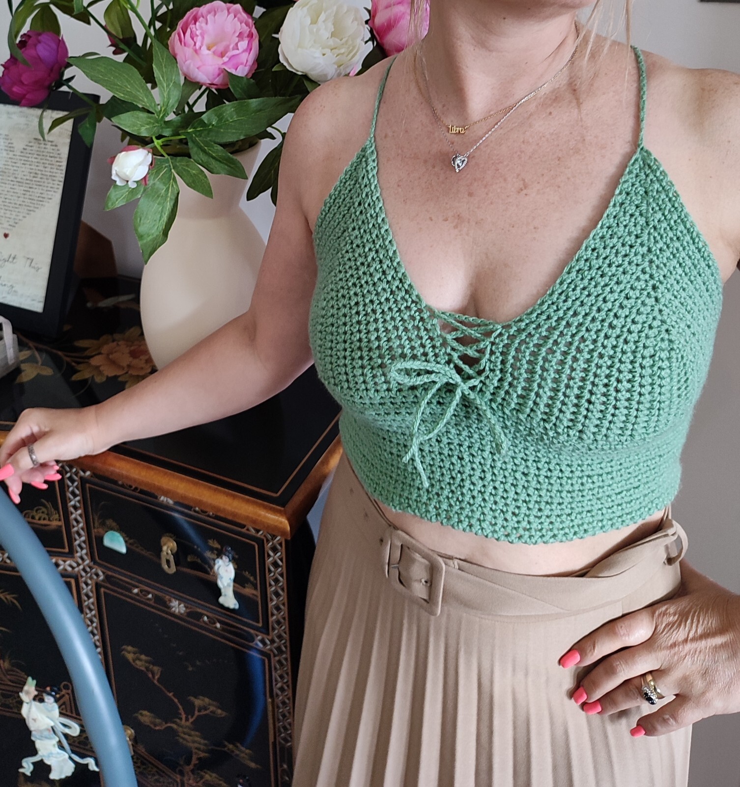 Crochet Summer Crop Top