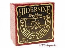 Hidersine Violin Viola Deluxe Rosin 6V NEW 30 Gram Cake ~Free U.S. Shipping~