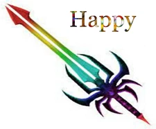 CHROMA FANG🖤🧡🌈FAST DELIVERY🖤🧡🌈MM2 ROBLOX GODLY