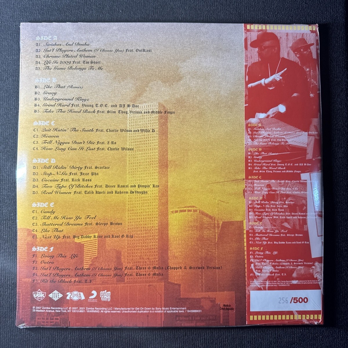 UGK - Underground Kingz (Red, Gold, Clear) 3xLP w/OBI (256