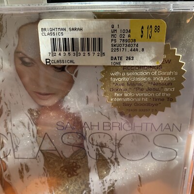 Sarah Brightman - Classics [New CD] 724353325725| eBay