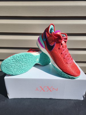 Nike Zoom LeBron NXXT Gen Red/White/Blue Mens Basketball Shoes Size :11