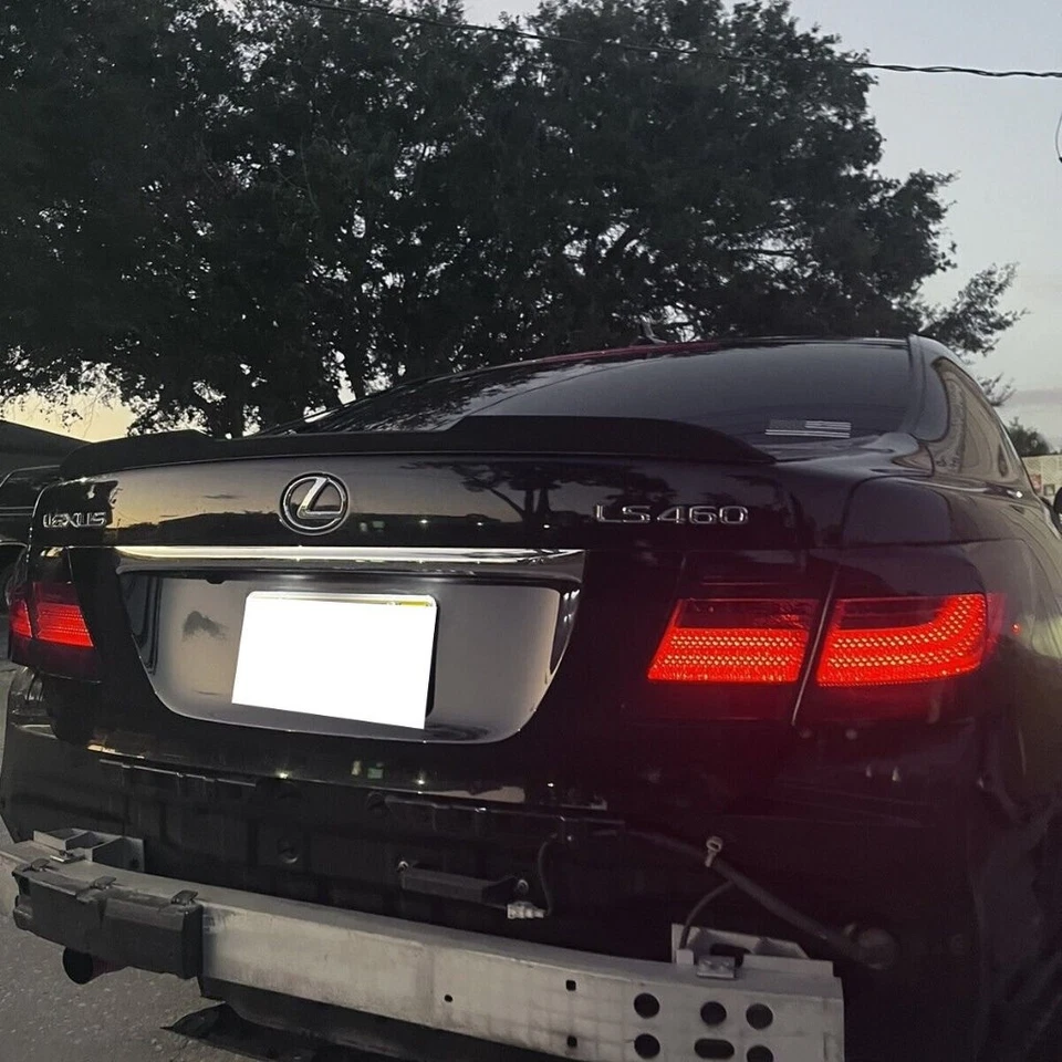 Alerón labial trasero de maletero 284FC para Lexus LS460 XF40 2007~2017 sedán Foto 4 de 4