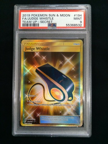 Judge Whistle graded PSA 9 for sale on eBay