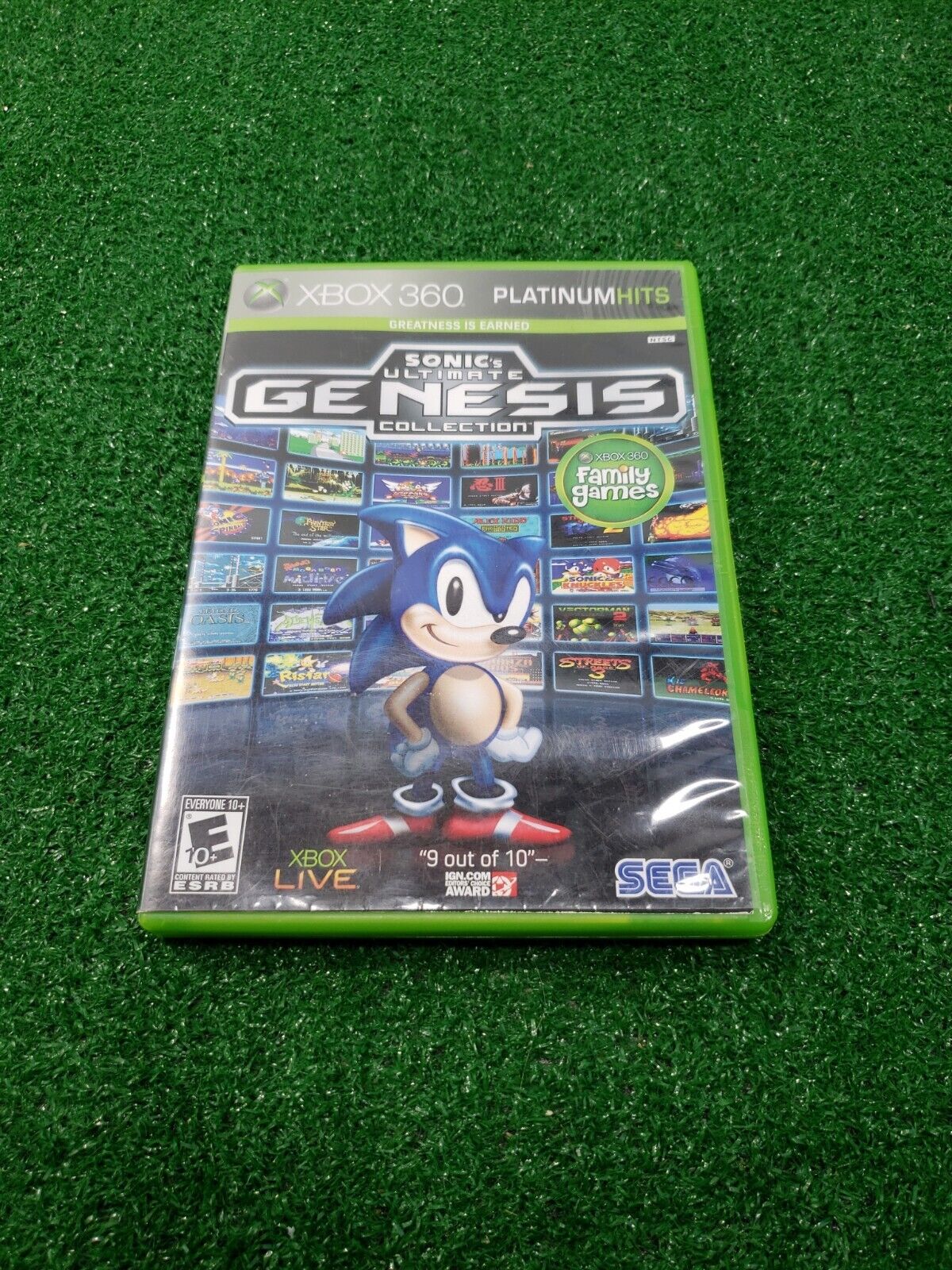  Sonic's Ultimate Genesis Collection (Platinum Hits) - Xbox 360  : Sega of America Inc: Video Games