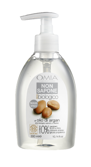 Non Sapone Mani Viso Argan OMIA 300ml