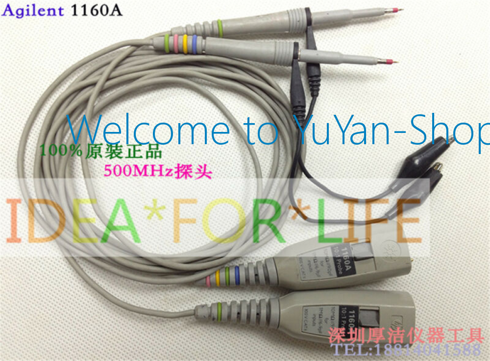 1pc ONLY Agilent Cheap mail Max 88% OFF order sales HP 1160A 500MHz Probe #C2F-yh 10:1