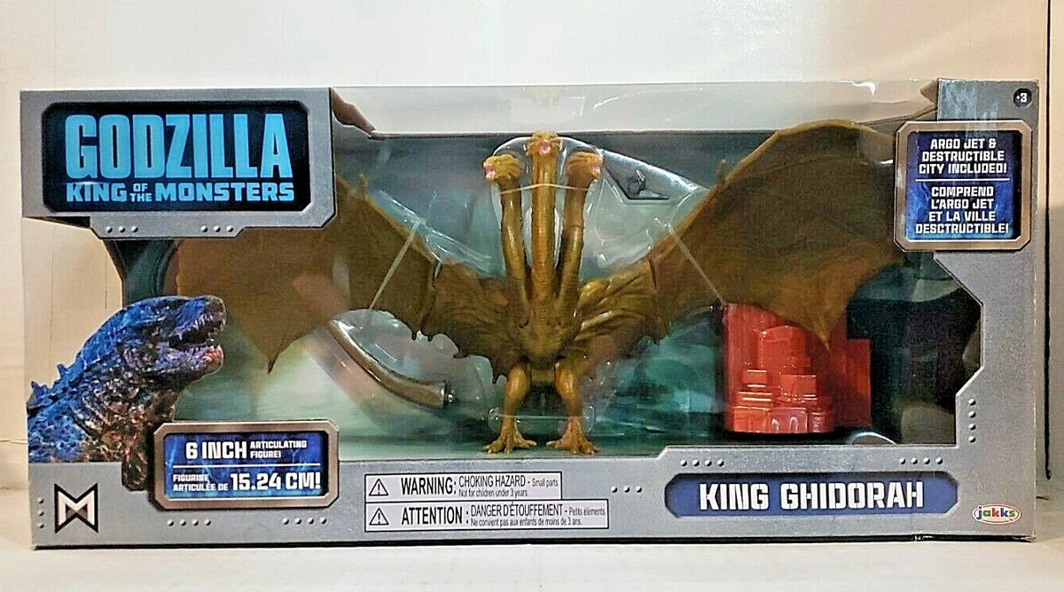 Godzilla king of monsters 6 inch figure pack featuring store king ghidorah