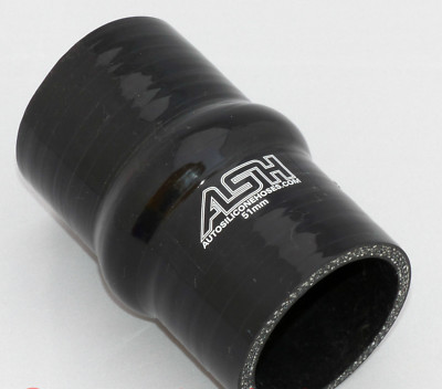 Hump,Wulstverbinder, Wulst Hose, Silikonschlauchverbinder, LLK - SCHWARZ