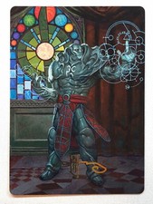 MTG Dominaria United Karn, Living Legacy Art Card (2/81) (Gold-Stamped) NM/M