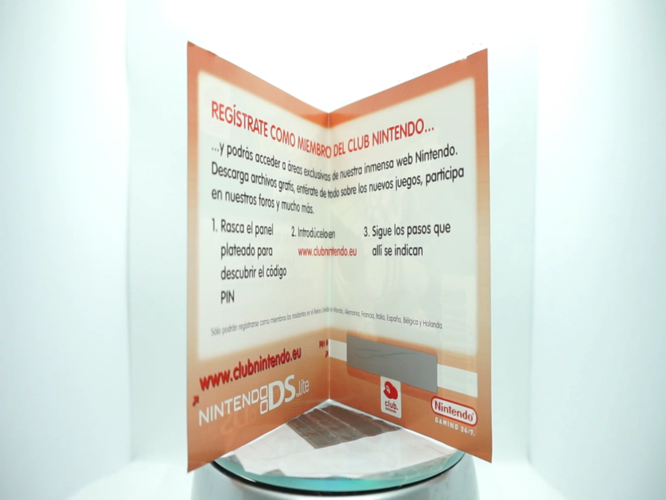 Pokemon Edicion Perla Nintendo DS Club Points VIP NO GAME Point Spanish