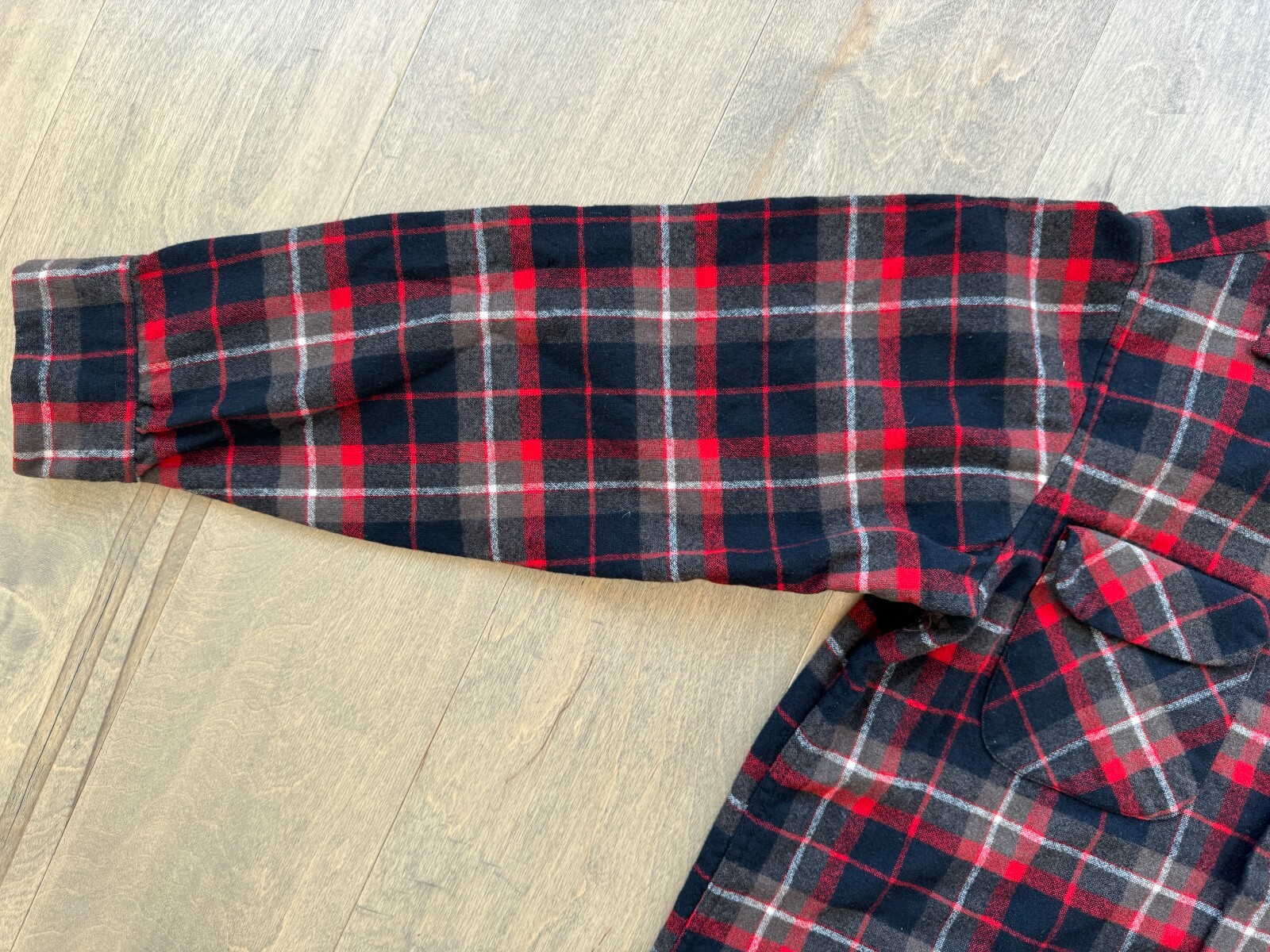 VTG Pendleton Pure Virgin Wool Button Up Flannel … - image 5