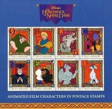 Disney 1996 St Vincent & Grenadines - Hunchback of Notre Dame Sheetlet Nº1 - MNH