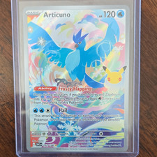 Articuno 132/128 Corona Zenith Segreta Rara Holo Full Art Pokemon TCG ENG 2023