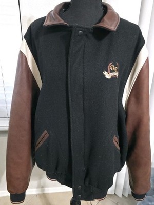 Men s XL Dehen 1920 Boulder Ridge Jacket Black Wool And Satin