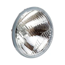 Hella 5 3/4" Round Chrome Vision Plus Factory Style Composite Headlight H5001