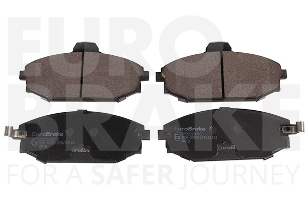 Eurobrake BremsbeläGe BremsklöTze FüR Mitsubishi Galloper JK-01 3.0 V6-image