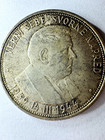 Slovenska Republika 1944 50 Korun Silver Coin 0.7 Fineness KM#9 — photo 1