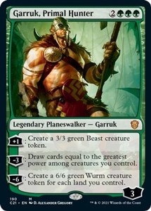 Garruk, Primal Hunter - Commander 2021 #190
