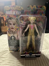 DC Comics Bendyfigs Harley Quinn Birds Of Prey 7.5” Inch Action Figure NIP