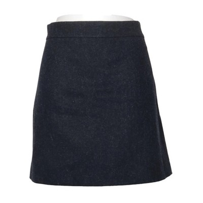 Vanilia Denim, Rock, Größe: 42, Rok wool shortie, Blau, Baumwolle/Wolle #yBO