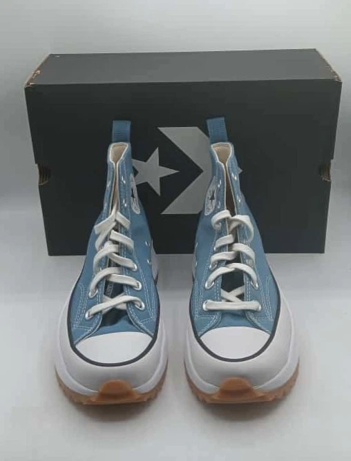 Converse унисекс запустить звезда похода Hi благородный синий/белый/черный A04691C США M 6 W 7,5 - Изображение 3 из 4