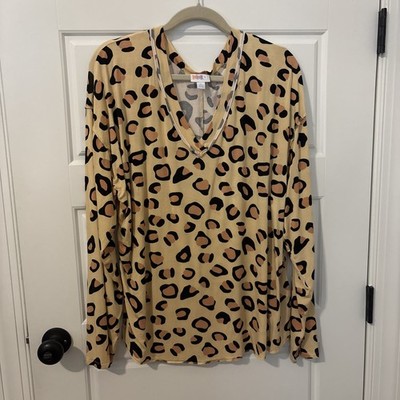 Lularoe Vicki Long Sleeve Vneck Top Retail $40 - XL - Item 1909