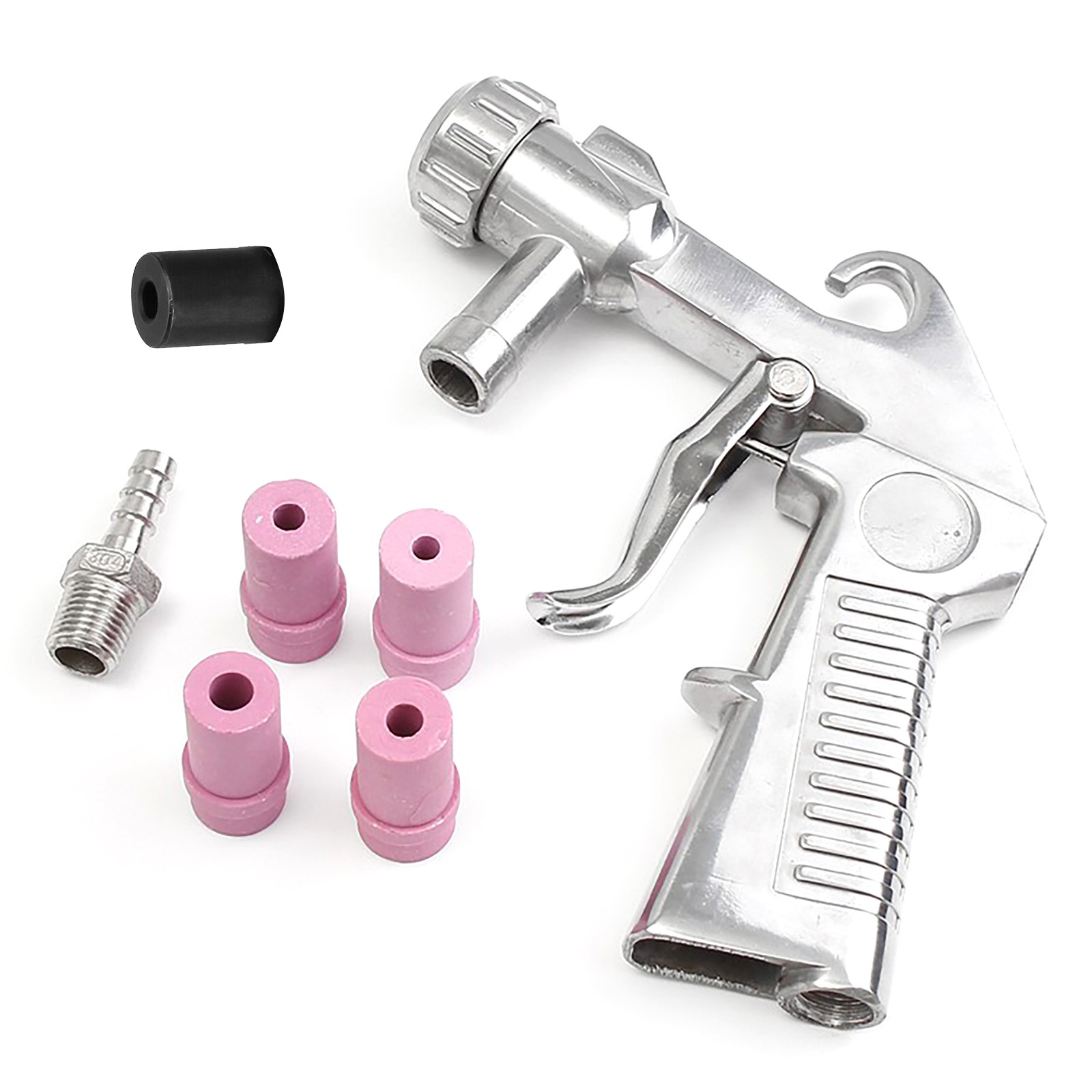 Sandblaster Gun Air Sand Blasting Ceramic Nozzles Set For Sandblaster Cabinet