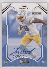 2021 Panini Playoff Rookies Red Zone Auto Tre' McKitty #281 Auto 0z5z