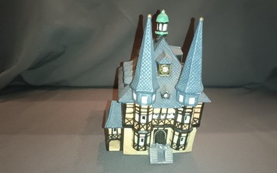 Lichthaus G.Wurm Porzellan Windlichthaus  Wernigerode Rathaus