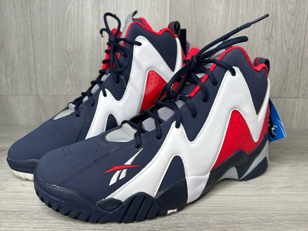 Reebok Kamikaze II 2 Fish Market Red Geranium Silver Sonics All Star Size 13 Ds‎ s-l1200.jpg main image 2