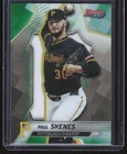 2025 Bowman's Best Paul Skenes #40 Green Refractor #92/99 SSP