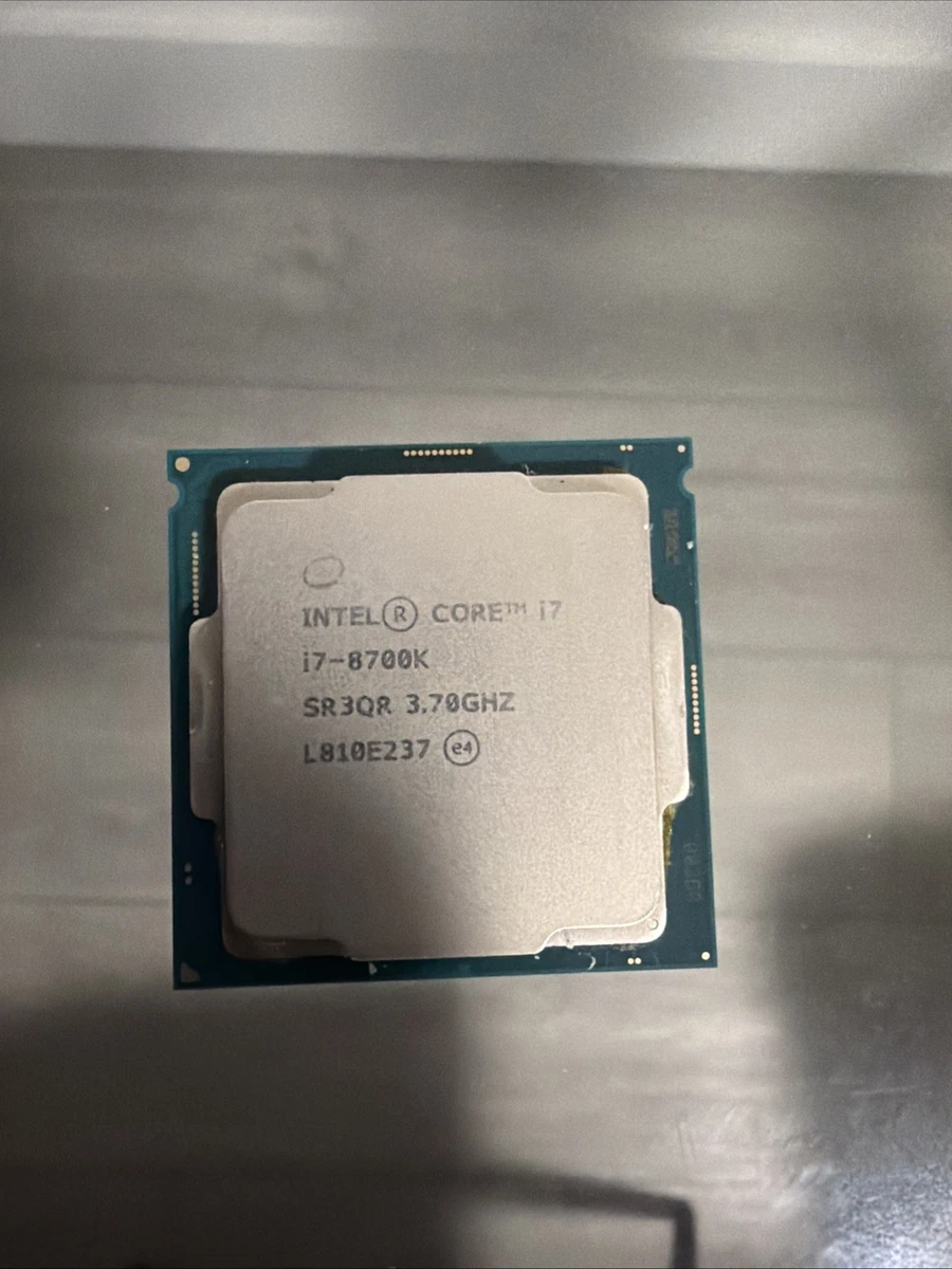 Intel Core i7-8700K Processor Model Computer Processors LGA 1151