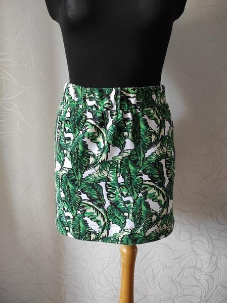 Women French Connection Skirt Green 40 / L / 48